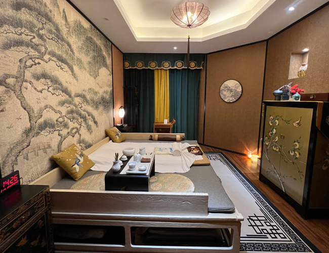 广州花都足疗减压会所环境展示（二）一种真挚的艺术生活态度